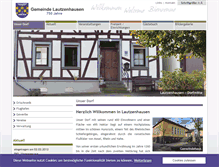 Tablet Screenshot of lautzenhausen-hunsrueck.de